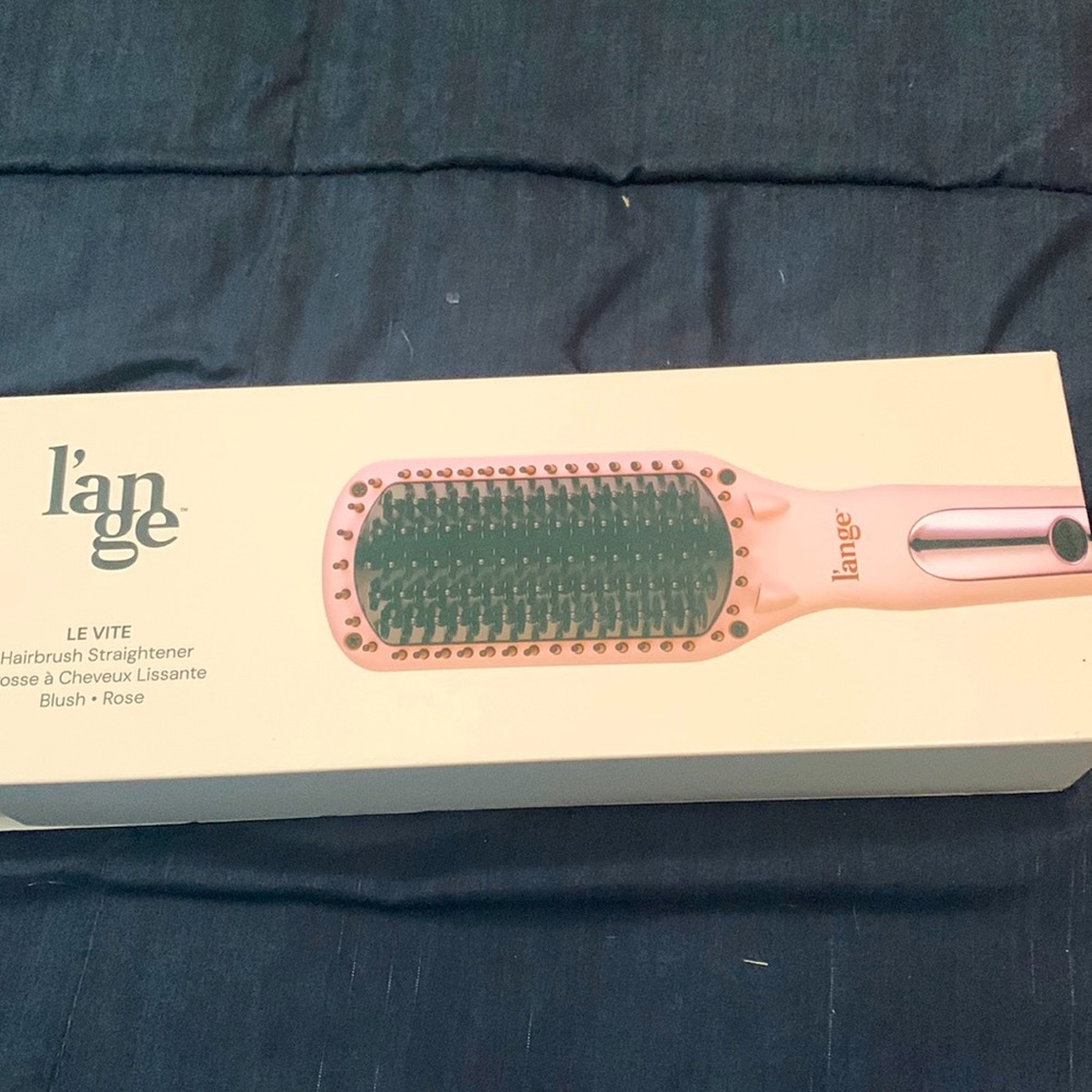 L’ange hairbrush straightener